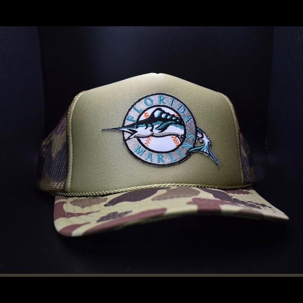 Florida Marlins Trucker Hat